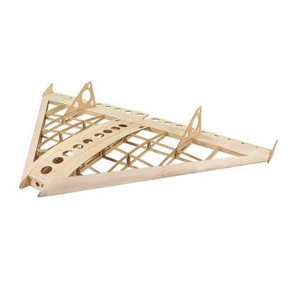 DW Hobby 1.0M Air Kart Delta Wing RC Airplane Balsa Kit Wooden Plane Remote Control Flying Kit Model T11