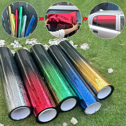 1/3M Car Gradient Car Film Frontside Side Windshield UV Protected Heat Insulation Color Change Film Exterior Accessories
