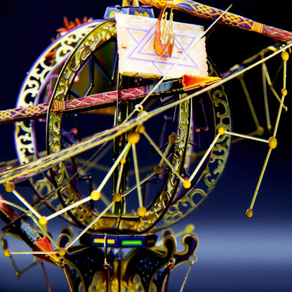 MY 3D Metal Puzzle Twelve Constellations DIY Holiday Gifts to Friends Exquisite Tabletop Ornaments
