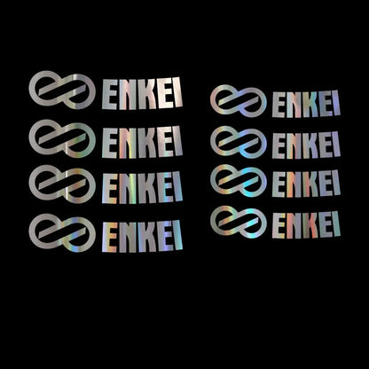 8pcs for Enkei Wheel Decals Logo Die Cut Replacement Stickers RPF1 Rims