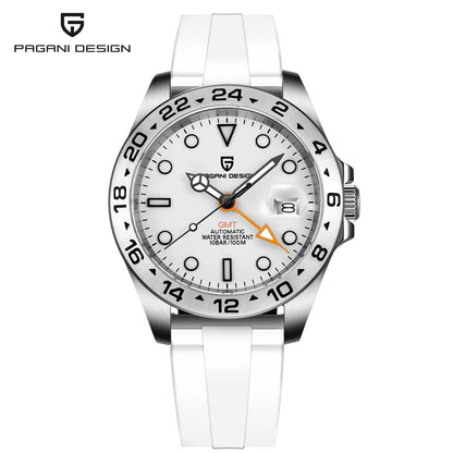 2026 PAGANI Design New Men's Automatic Mechanical Watches GMT Watch 42mm Sapphire Stainless Steel Waterproof Watch Reloj Hombre