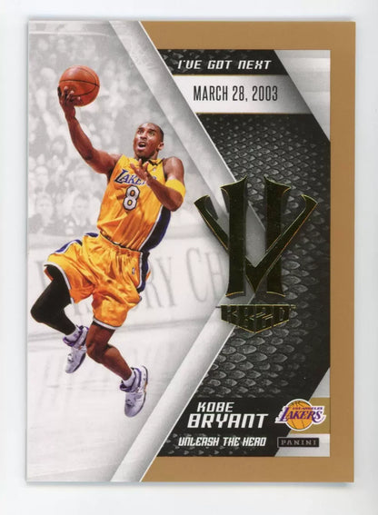 Panini 2015-16 Kobe Bryant HeroVillain NBA Basketball Trading Cards Complete Set with Rare Parallels for Hardcore Collectors
