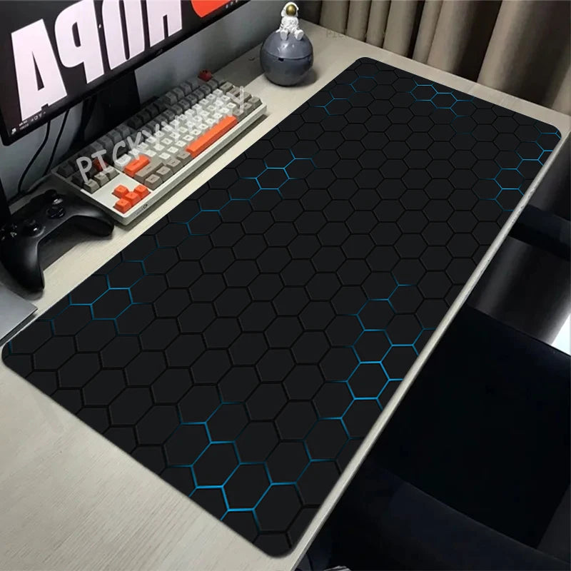 Geometric Large Mouse Pad 100x50cm Big Computer Mousepads Minimalism Mousepad Big Keyboard Mat Gamer Mouse Pads Desk Mats