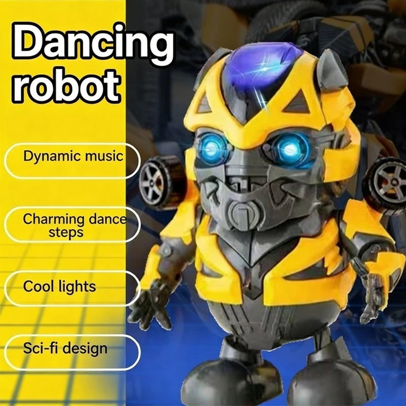 Marvel Iron Man LED Light Action Figure - Singing Dance Spiderman Robot Model Avengers Super Hero Doll for Kids Christmas Gift