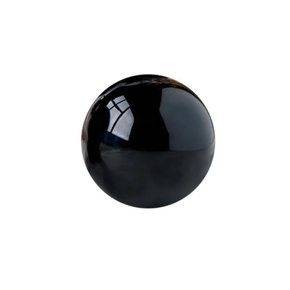 Natural Black Obsidian Sphere Large Crystal Ball Healing Stone Gemstone 30/40/50mm obsidian crystal decorative glass Home Decor