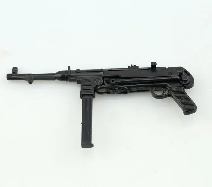 1/6 MP40 Submachine Gun Plastic Assemble WWII Puzzle Model For 12" Soldiers Military Weapons Building Blocks