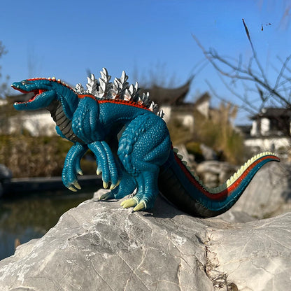 2022 New Anime Ultraman Monster Godzilla large Giga Khimaira Soft Glue DX King Galactron Action Figure Toy  Gifts
