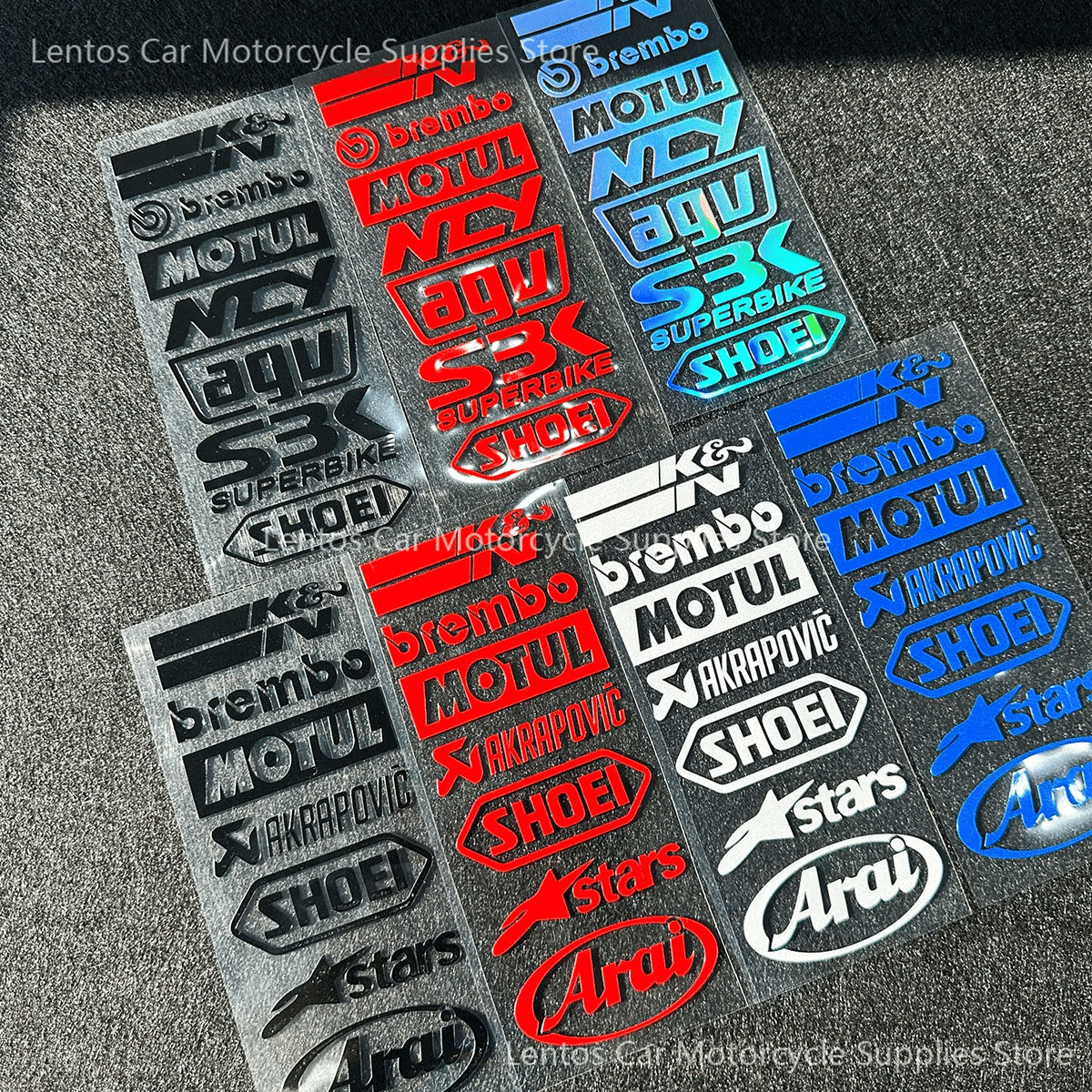 Reflective Laser Sticker for Motorcycle Car Locomotive Vinyl Decal Car Styling Decoration