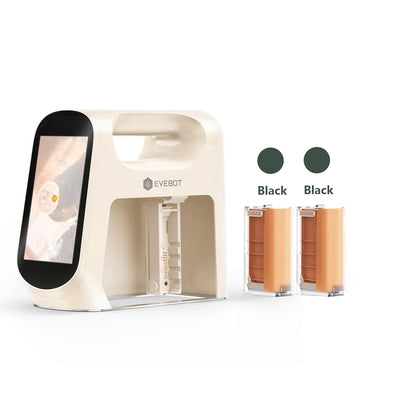 EVEBOT Smart Handheld Food Printer 5cm Print Head (Next-Gen with Visual Positioning) Flip Screen Ideal For Cafés & Coffee Shops