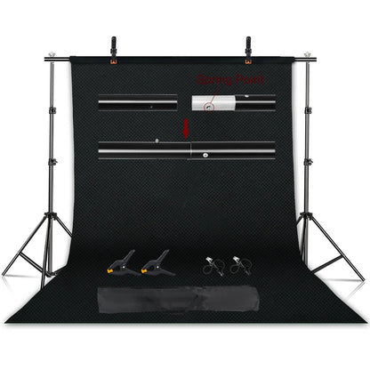 SH Photography Background Stand Kit With Adjustable Stand Support System Backdrops For Photo Studio Chromakey Green Screen Frame