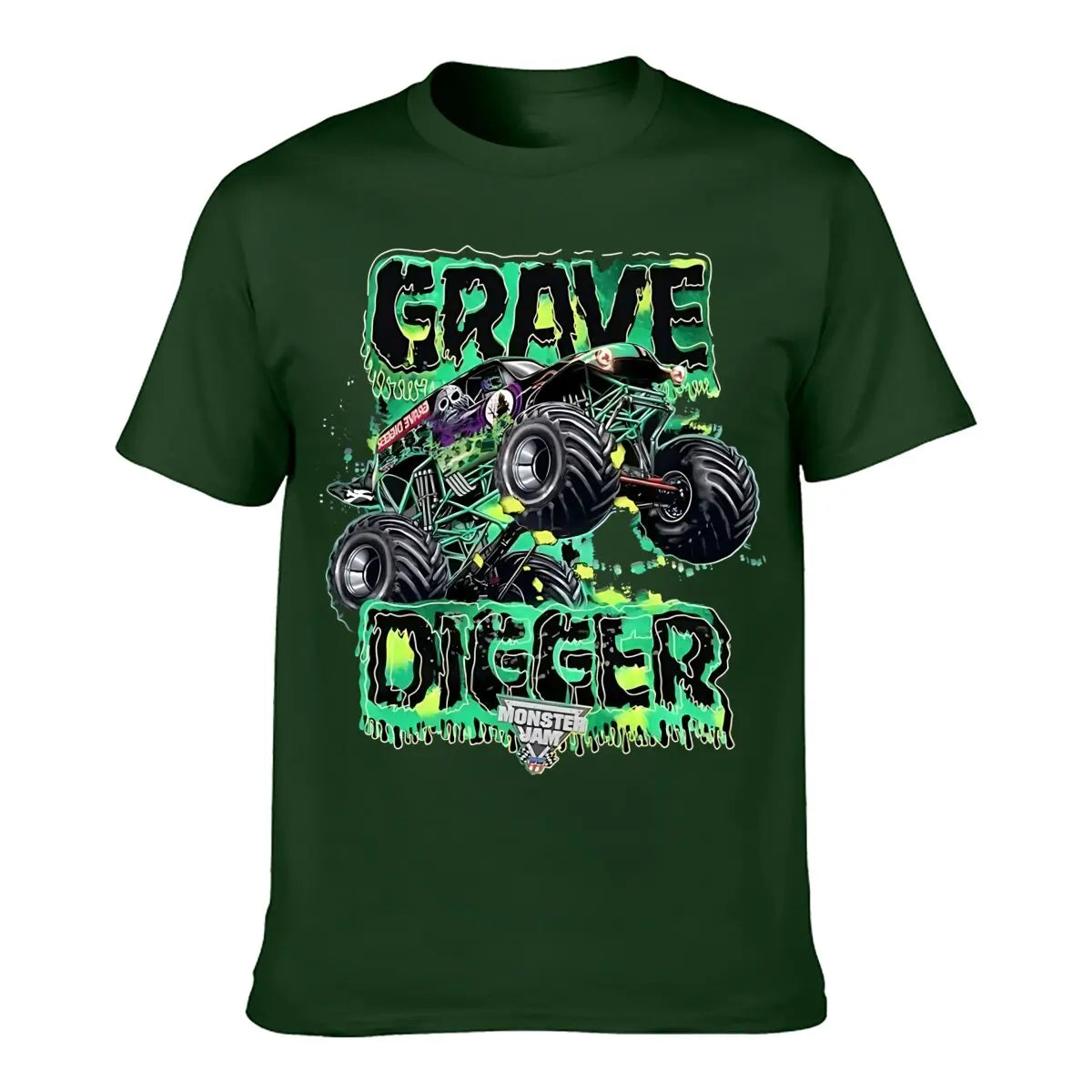 Grave Digger Monster Jam Truck t shirt unisex W00602