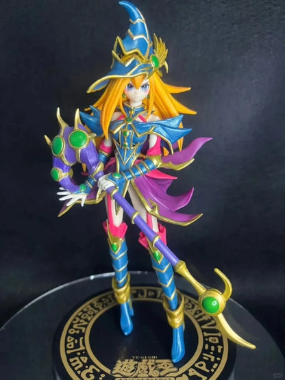 Yu-Gi-Oh!  Scenic Figure 27CM Genuine Anime Toy Equal Arts Magician Girl Konami Figure Model Collectible Toy