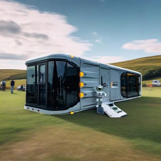 Mobile Best Steel Structure High Quality Portable Container Capsule Space House for Family Living