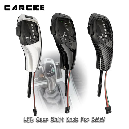 LED Gear Shift Knob Retrofit Kit for Car Accessories BMW E90 E91 E93 E81 E82 E84 E87 E88 E89 E46 E61 E60 E83 X3 E85 E86 E39 E53