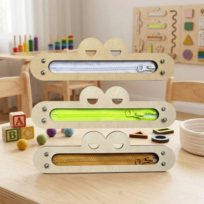 DIY Montessori Busy Board Accessories, Wooden Sensory Educational Toy, Fine Motor Skills & Cognitive Training Learning Toy for K