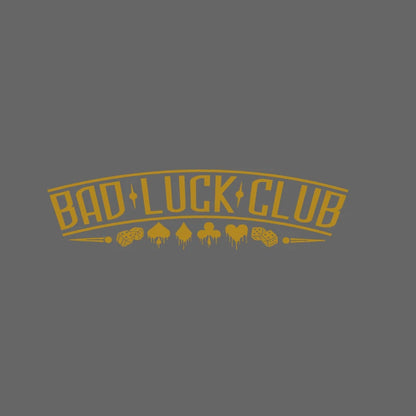 JDM Rear Window Car Decal Windshield Sticker Banner Rocker Side Back Window Bad Luck Club Suits Dice Poor Choices