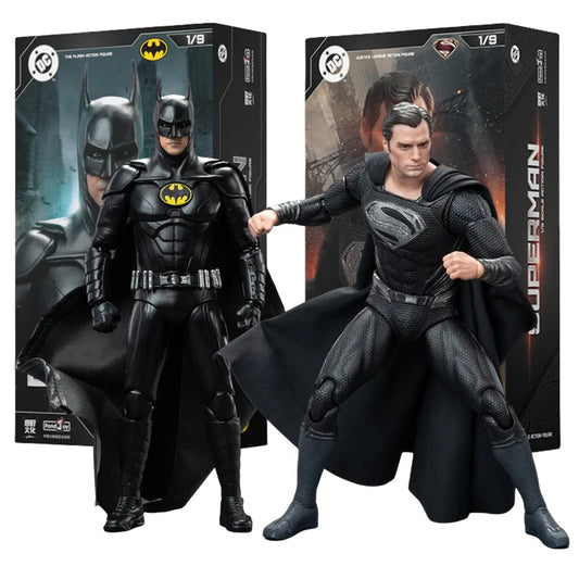 DC Justice League 1/9 Keaton Batman Figure The Superman Batman Action Figures Models Collect Toys