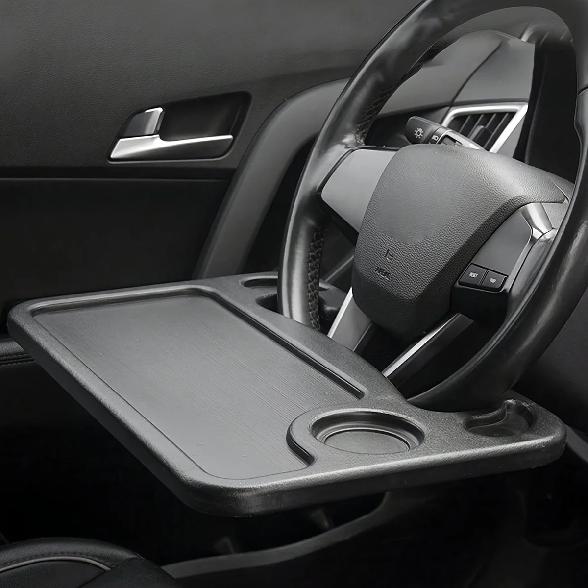 Car Steering Wheel Table Universal Steering Wheel Mount Laptop Tablet Multifunctional Dining Desk Holder Portable Interior Part