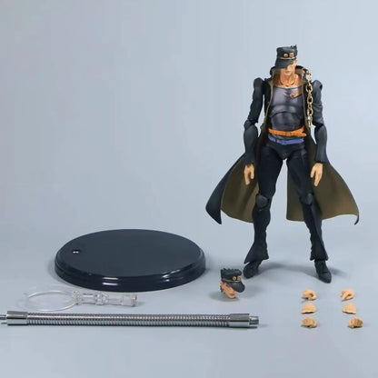 22cm 8.6 inch Anime Star Platinum Jotaro Kujo Action Figures Pvc Statue Desktop Ornamen Collection Statue Model Toys Gifts