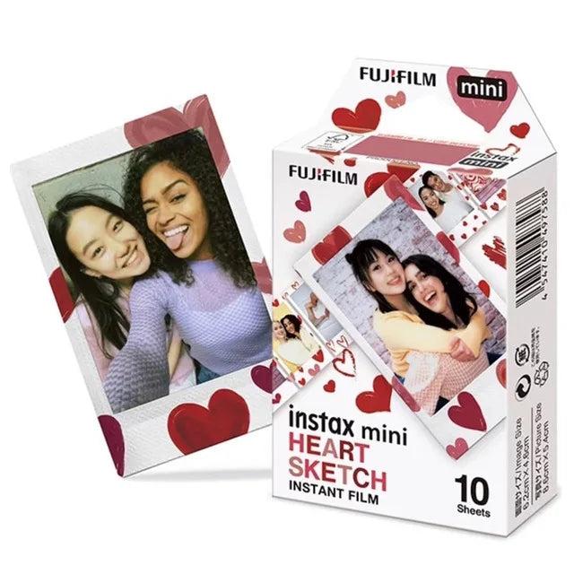 Fujifilm Instax Mini Film White 10 20 40 60 80 100 Sheets For FUJI Instant Photo Camera Mini 12/11 9 8 7 70 90 Film Camera