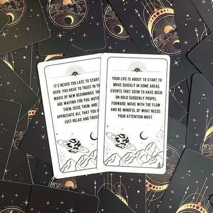 NEW Messages From The Universe Oracle A 54 Cards Deck,English Version Of Fate Divination Card Game,Family Party Games