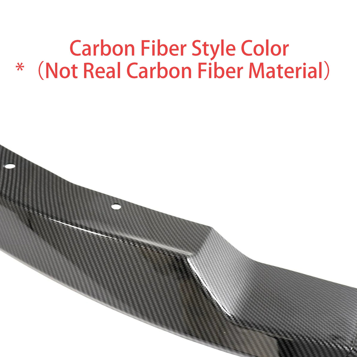 For Toyota Supra A90 A91 2020-2024 Car Accessories Front Bumper Lip Spoiler Diffuser Matte/Glossy Black Carbon Fiber Style