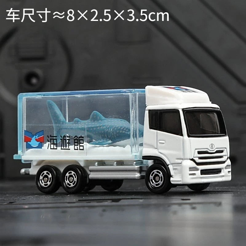 TAKARA TOMY Tomica  Alloy Car Model No.69 Osaka Shark Transport Vehicle Exquisite Collectible Ornament Ideal Boy Toy Gift
