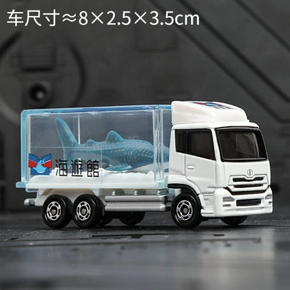 TAKARA TOMY Tomica  Alloy Car Model No.69 Osaka Shark Transport Vehicle Exquisite Collectible Ornament Ideal Boy Toy Gift