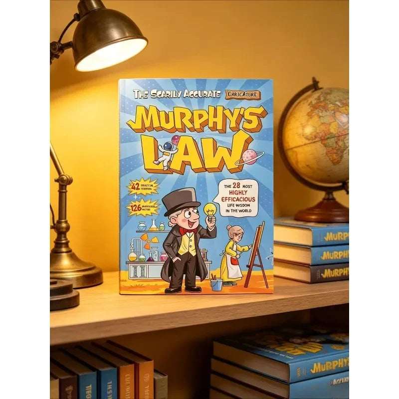 Murphy's Law Learning Book for Kids 8-12 Years Illustrated Fun Educational Concepts for Builds Resilience and A Growth Mindset