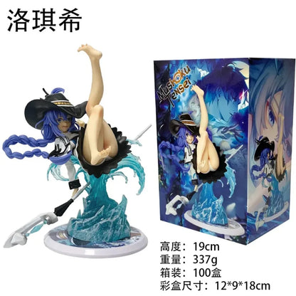 19cm Anime Figure Roxy Migurdia Mushoku Tensei Jobless Reincarnation Mage Pvc Model Desktop Ornament Statue Fans Collection Toys