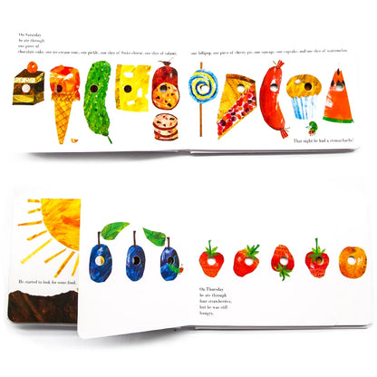 The Very Hungry Caterpillar Board Book,  English Learning, Preschool Educational Cognitive Book, Toddlers Bedtime Reading