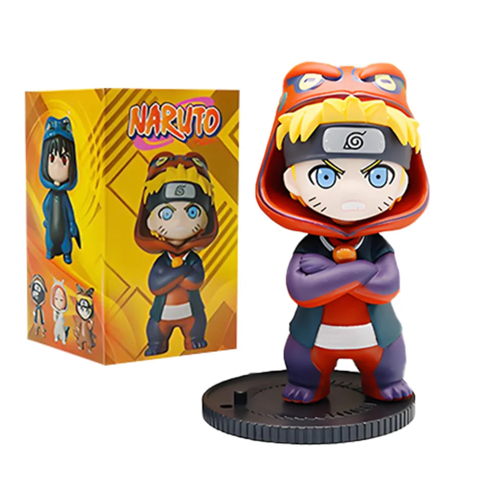 Naruto Blind Box GREMLIN Series Figure Model Sasuke Ornament Toy PVC Collection Gift Decorative Desktop Decoration Gifts