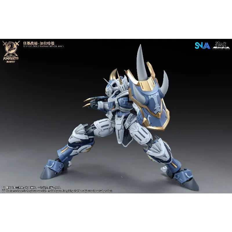 SNAA  Original 1/144 Round Table Knights Steel Cavalry Four Knights Iron Sickle Kay Galahad Tristan Gawain Model Kit Collectible