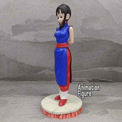 28cm/11.02 Anime Dragon Ball Z Figure Goku's wife Chichi Action Figures Pvc Statue Desktop Ornamen Collection Model Toys Gifts