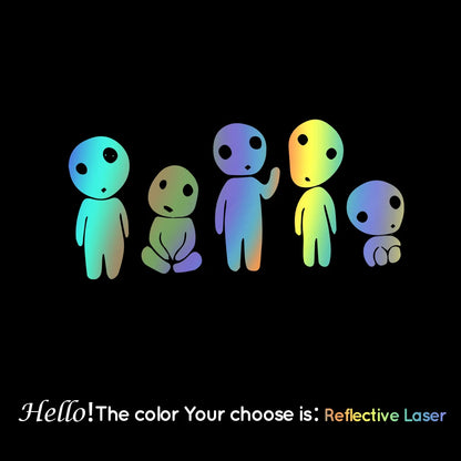 Car Body Alien Car Stickers And Decals Funny Decal Car Window Decoration Vinyl Stickers Motorcycle Accessories