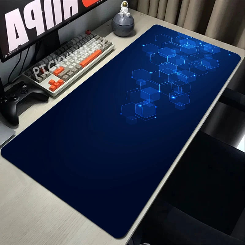 Geometric Large Mouse Pad 100x50cm Big Computer Mousepads Minimalism Mousepad Big Keyboard Mat Gamer Mouse Pads Desk Mats