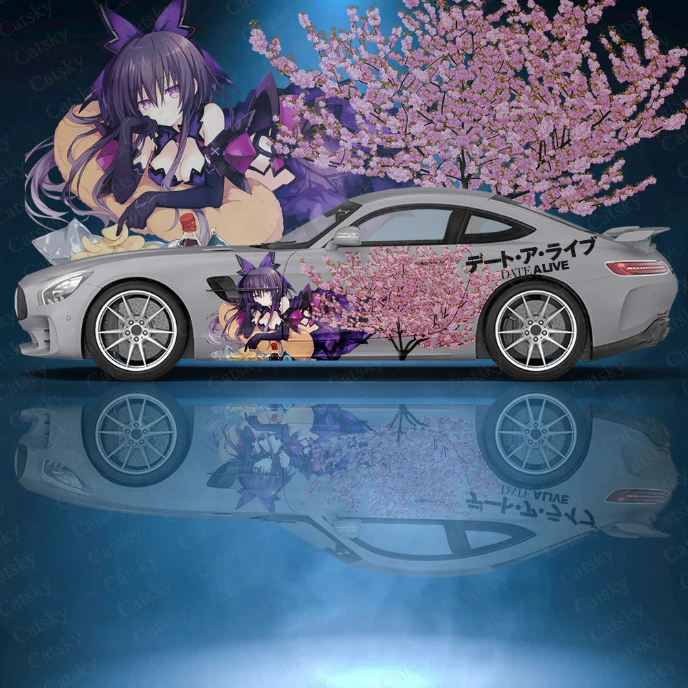 Date A Live anime car decals Auto paint Packaging decals GM decals fit most auto decals auto custom anime decals