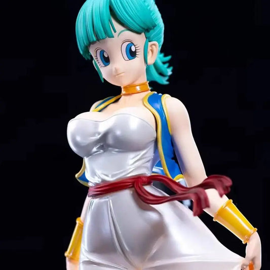 11.02in/28cm Anime Dragon Ball Z Figure Bulma Anime Figures  PVC Action Figures Collection Model Toys For Christmas Gifts