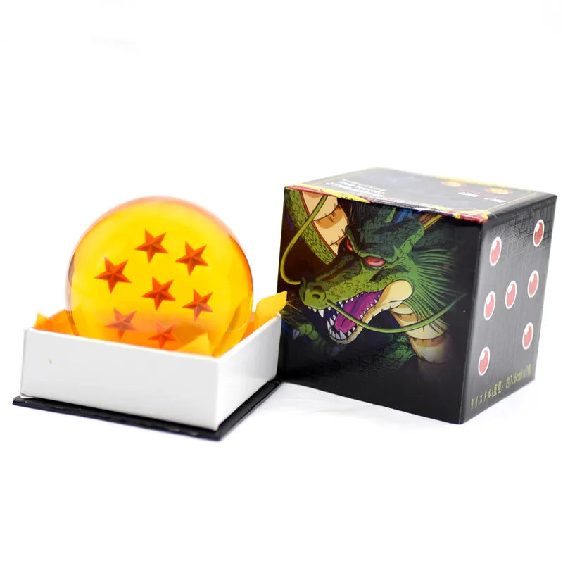 3.5-7.6CM Anime Dragon Ball Crystal Ball Z Star 1-7 Resin Dragonbead Cosplay Props Desktop Decoration Children Toys Gifts