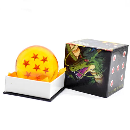 3.5-7.6CM Anime Dragon Ball Crystal Ball Z Star 1-7 Resin Dragonbead Cosplay Props Desktop Decoration Children Toys Gifts