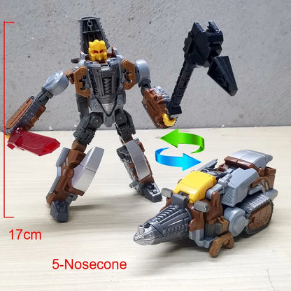 Computron 5IN1 Combiners Transformation Toys Scattershot Nosecone Strafe Afterburner Action Figure Deformed Robot Anime Model