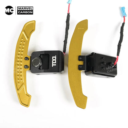 For BMW 1-4 series f20 f21 f30 f22 f80 g20 g30 g80 m3 m5 x3 x5 Magnetic Carbon Fiber Steering Wheel Paddle Shifter Extensions