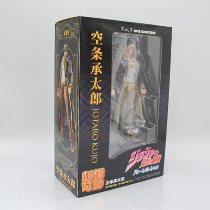 30cm JoJo's Bizarre Adventure Joseph Joestar Anime Figure Jojo no Kimyou na Bouken Jotaro Kujo Action Figure Model Doll Toy Gift