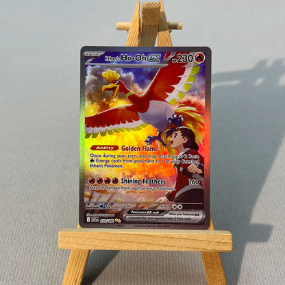 DRI PTCG4-001 Tcg proxy PKM Cards Misty's Psyduck Cynthia's Garchomp Rare Collection Battle Toys Gifts for Hobbies home play