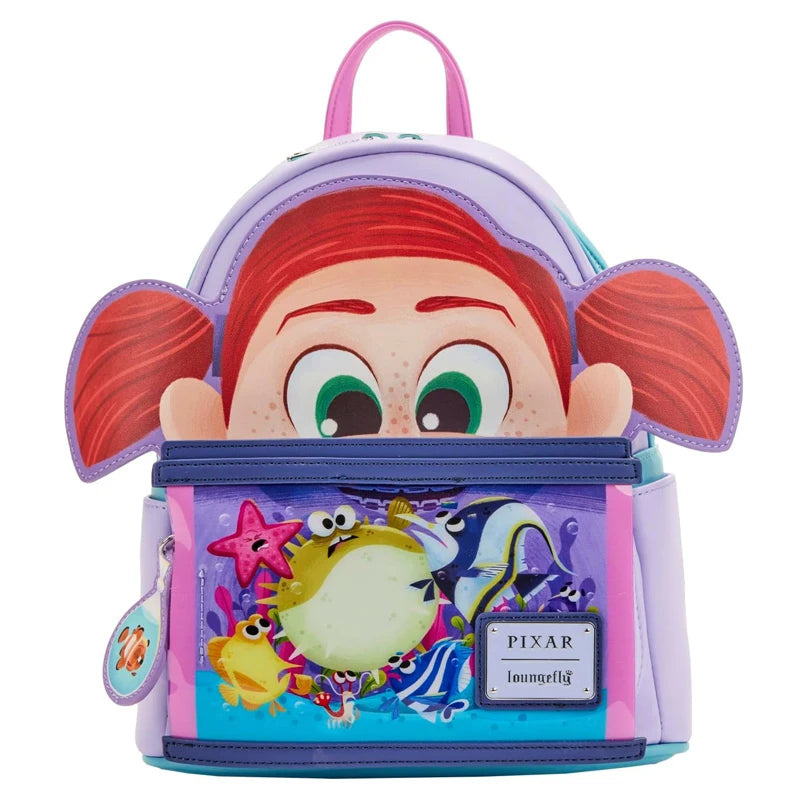 Loungefly Pixar Movie Series Toy Story/WALL-E/Monsters University Mini Backpack Coco Cosplay Backpack