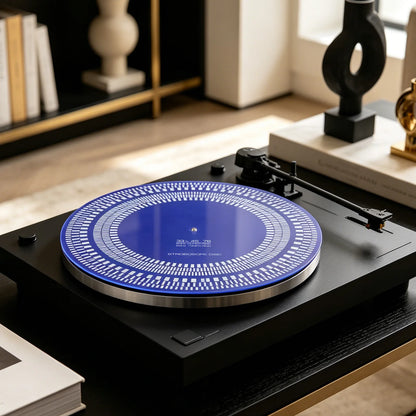 Professional LP Vinyl Record Pickup Calibration Plate Turntable Strobe Disc Speed Detection Gauge Adjust Tool For Record Player