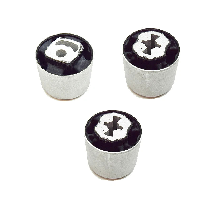 Car Styling 3PCS 95834933740 95834933750 Rubber Support Bushing For Porsche Cayenne 2011 2012 2013 2014 2015 2016 2017 2018