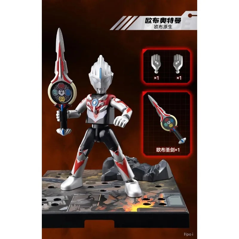 【In Stock】Blokees ULTRAMAN GEED/Gilbaris / ORB /ZERO / Z Classic Theme Edition Fierce Battle Ultimate Judge Action Figure