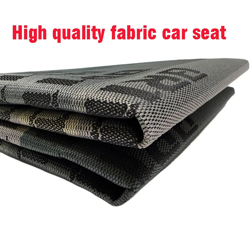 New Covers Car Seats JDM Car Seat Fabric Cloth Universal Car Modified Racing Seat Fabric Dust-Proof Cover for Auto Interior Seat