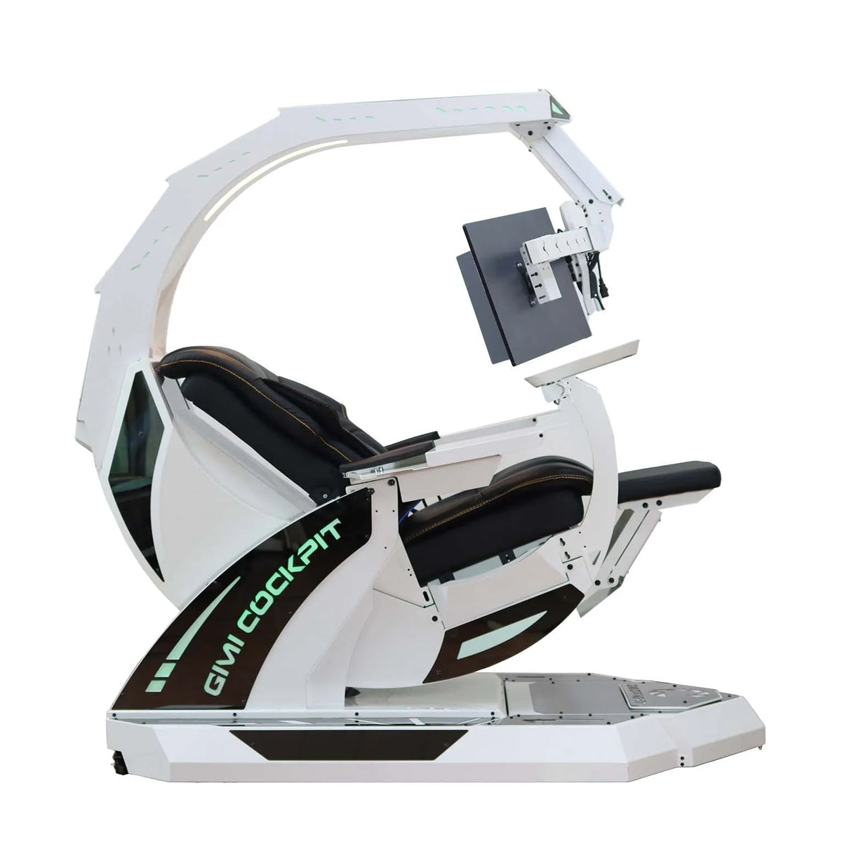 Zero Gravity Recline Workstation Chair GM-520 GIMI Gaming COCKPIT , Works Triple FIVE MonitorS Tilting Rig  VR